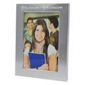 Aluminum Picture Photo Frame Holds 5" X 7" Photograph